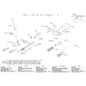 COMMANDES RECULÉES LIGHTECH BMW S1000RR / S1000R