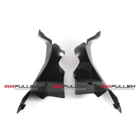 COUVERCLES CONDUITS D'ADMISSIONS CARBONE DUCATI PANIGALE 1199 - 899 - 959 - 1299 - FULLSIX