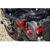 Protection pompe à eau rouge Ducati / CNC Racing PZ705R
