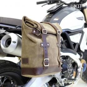 Kit sacoche droite Ducati Scrambler 1100 Pro - Unit Garage Cuir