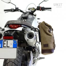 Kit sacoche droite Ducati Scrambler 1100 Pro - Unit Garage Cuir