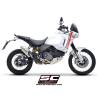 Silencieux Euro5 Ducati DesertX / Rally Raid SC Project D38A-T98T