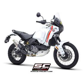 Silencieux Euro5 Ducati DesertX / Rally Raid SC Project D38A-T98T