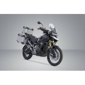 Kit bagage Triumph Tiger 1200 GT - SW Motech Aventure Silver