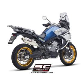 Silencieux Titane Euro5 CF Moto 800MT / SC Project CF01A-100T