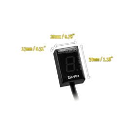 Indicateur de rapport engagé plug'& play, fonction TRE KAWASAKI ZX-10R 2006-2007