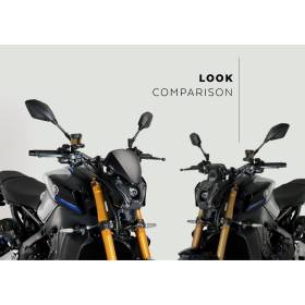 Bulle effet carbone Yamaha MT-09 2021-2023 / Puig 20643C
