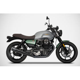 Silencieux noir Euro5 Moto-Guzzi V7 850 - Zard ZMG003S10SSO-B