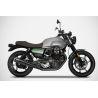 Silencieux noir Euro5 Moto-Guzzi V7 850 - Zard ZMG003S10SSO-B