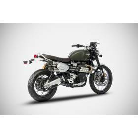 Silencieux Euro5 Triumph Scrambler 1200 / Zard ZTP013S10SSO