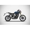 Ligne noire Euro5 Triumph Scrambler 1200 2021- / Zard ZTP016S00SCO