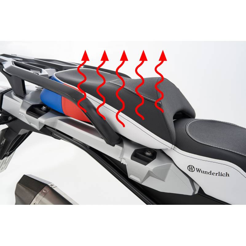 Selle passager chauffante BMW R1250GS - Wunderlich 42726-810