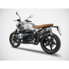 Silencieux noir Euro5 BMW R Nine T Scrambler 2021- / Zard ZBW007S10SSO