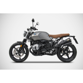 Silencieux noir Euro5 BMW R Nine T Scrambler 2021- / Zard ZBW007S10SSO