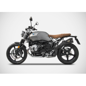 Silencieux noir Euro5 BMW R Nine T Scrambler 2021- / Zard ZBW008S10SSO