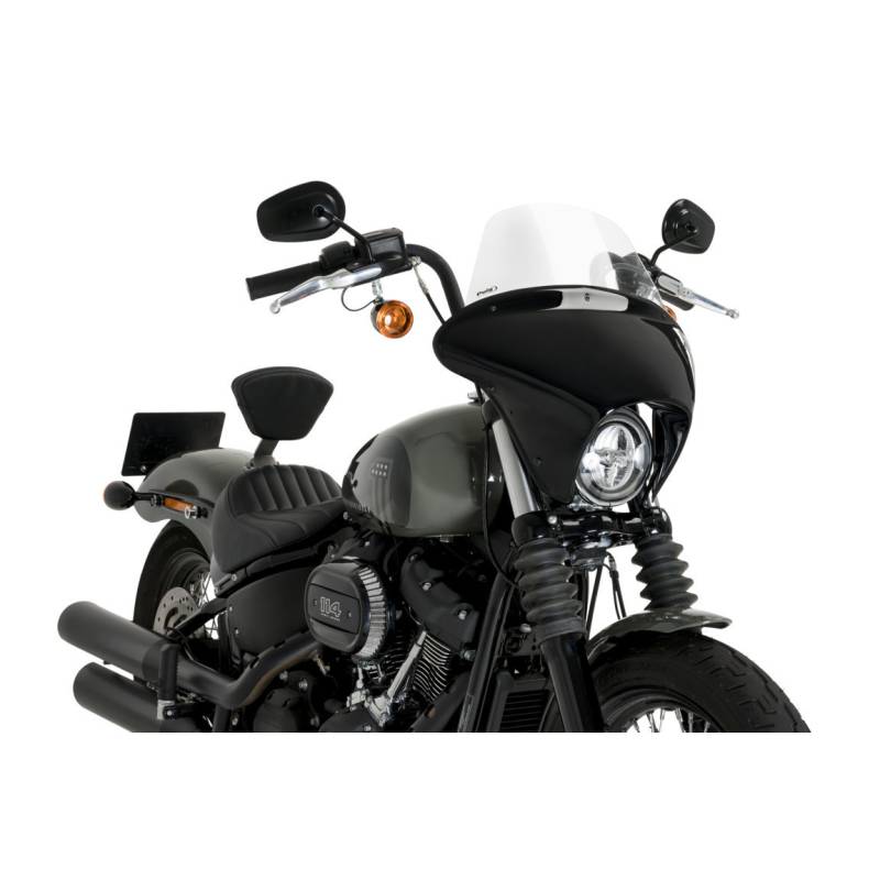 Semi carénage HD Softail Street Bob FXBB / Touring Puig 21215