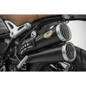 Silencieux Euro4 BMW R Nine T Scrambler 2017-2020 / Zard Thunderbolt Black