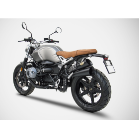 Silencieux Euro4 BMW R Nine T Scrambler 2017-2020 / Zard Hardy Black