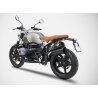 Silencieux Euro4 BMW R Nine T Scrambler 2017-2020 / Zard Hardy Black