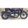 Silencieux Euro5 noir Triumph Bobber 2021- / Zard ZTP006S10SSO