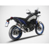 Silencieux Euro4 Yamaha Ténéré 700 2019-2020 / Zard Steel