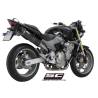 Silencieux Honda Hornet 600 2004-2006 / SC Project Oval Carbone - H03-11C