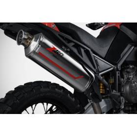 Silencieux Euro5 Aprilia Tuareg 660 / Sabbia Zard ZAP003S10SSO