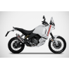 Silencieux Euro5 Ducati DesertX / Sabbia Zard ZDU132S10SSO