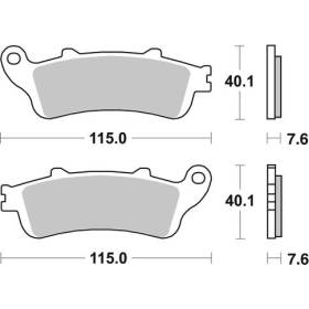 Plaquettes de frein Racing LMP321SF - AP RACING