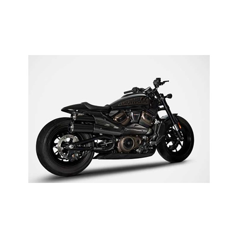 Ligne complète Euro5 Harley-Davidson Sportster 2021-2022 / Zard ZHD007S10SCO