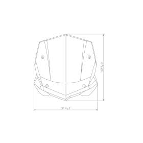 Bulle BMW R1200GS LC, R1250GS / Flowjet Wunderlich 42730-002