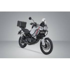 Kit top-case Ducati DesertX - SW Motech Trax Ion
