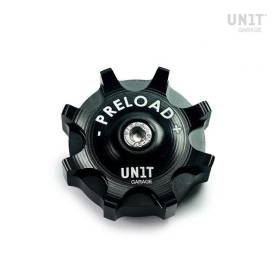 Bouton de réglage précharge amortisseurs Ohlins / Unit Garage U107