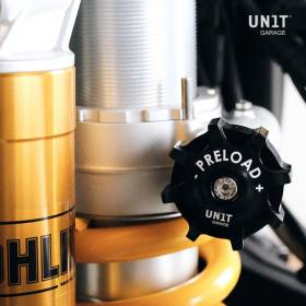 Bouton de réglage précharge amortisseurs Ohlins / Unit Garage U107