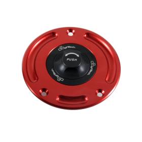 Bouchon de réservoir Honda - LIGHTECH noir/rouge TR2N/R