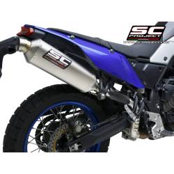 Silencieux haut Yamaha Tenere 700 2021-2023 / SC Project Rally Raid Titane