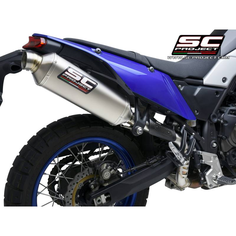 Silencieux haut Yamaha Tenere 700 2021- / SC Project Rally Raid Titane