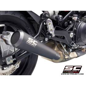 Silencieux Euro4 Benelli Leoncino 500 2017-2020 / SC Project Conic 70'S