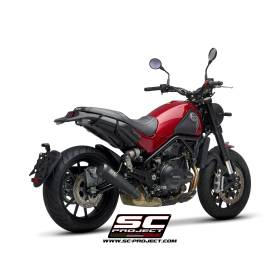 Silencieux Euro4 Benelli Leoncino 500 2017-2020 / SC Project Conic 70'S