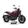 Silencieux Euro4 Benelli Leoncino 500 2017-2020 / SC Project Conic 70'S