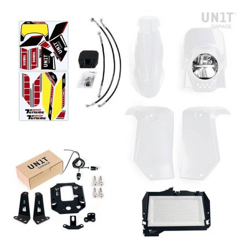 Kit Unit Garage Competition White (3200_CW) pour Yamaha Ténéré 700