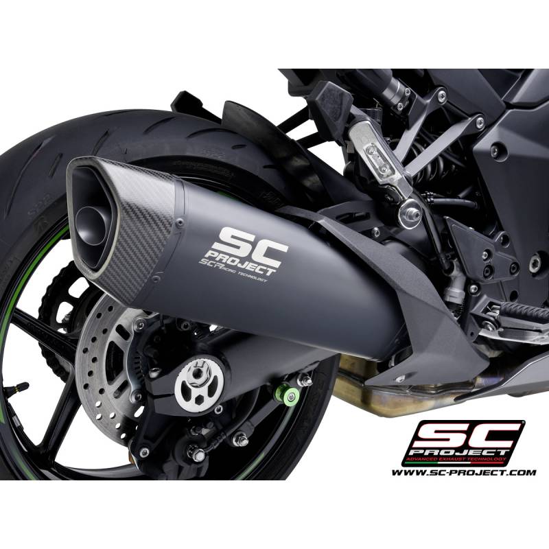 Silencieux noir Euro4 Kawasaki Ninja 1000SX 2020 / SC Project K41A-93MB