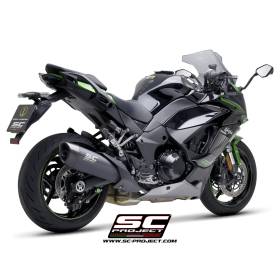 Silencieux noir Euro4 Kawasaki Ninja 1000SX 2020 / SC Project K41A-93MB