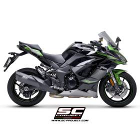 Silencieux noir Euro4 Kawasaki Ninja 1000SX 2020 / SC Project K41A-93MB