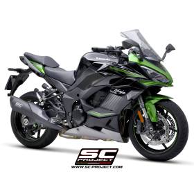 Silencieux noir Euro4 Kawasaki Ninja 1000SX 2020 / SC Project K41A-93MB