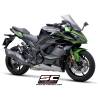 Silencieux noir Euro5 Kawasaki Ninja 1000SX 2021- / SC Project K41B-93MB