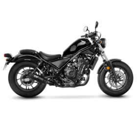 Silencieux Leovince Honda CMX 300 Rebel / CMX 500 Rebel (17 - 22) - LV-10 Full Black