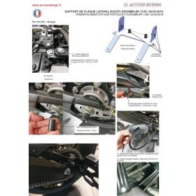 Support de plaque Ducati Scrambler 1100 - ACCESS DESIGN SPLD001