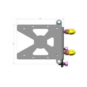 Support de plaque latéral BMW R18 - ACCESS DESIGN SPLB003