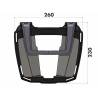 Support top-case Triumph Tiger 1200 Explorer - Hepco-Becker 6627639 01 01